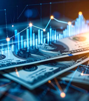 Firefly_crie uma imagem que represente gráficos financeiros em conjunto com dinheiro onde os 604888